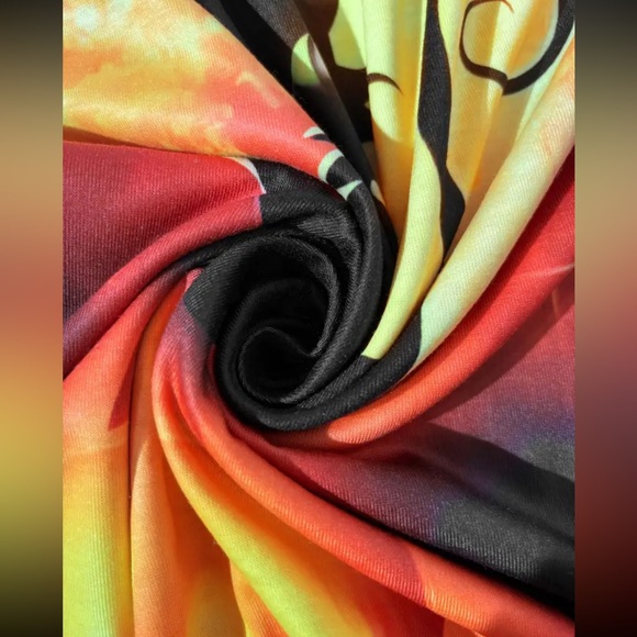 🎃 Halloween Cat Print Crew Neck T-Shirt - Picture 5 of 8